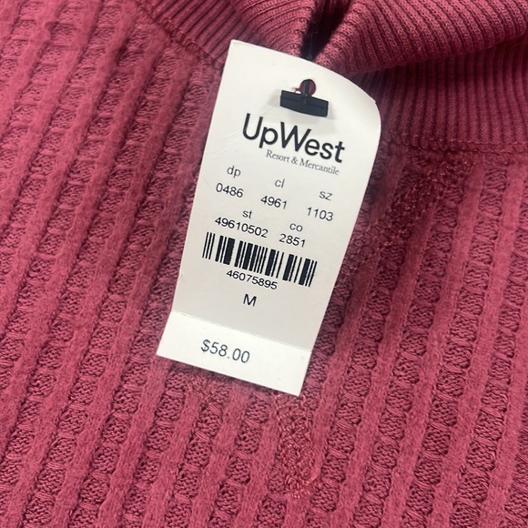 UpWest Cozy Up Thermal Mockneck UpWest NWT UW 2 - Picture 5 of 6